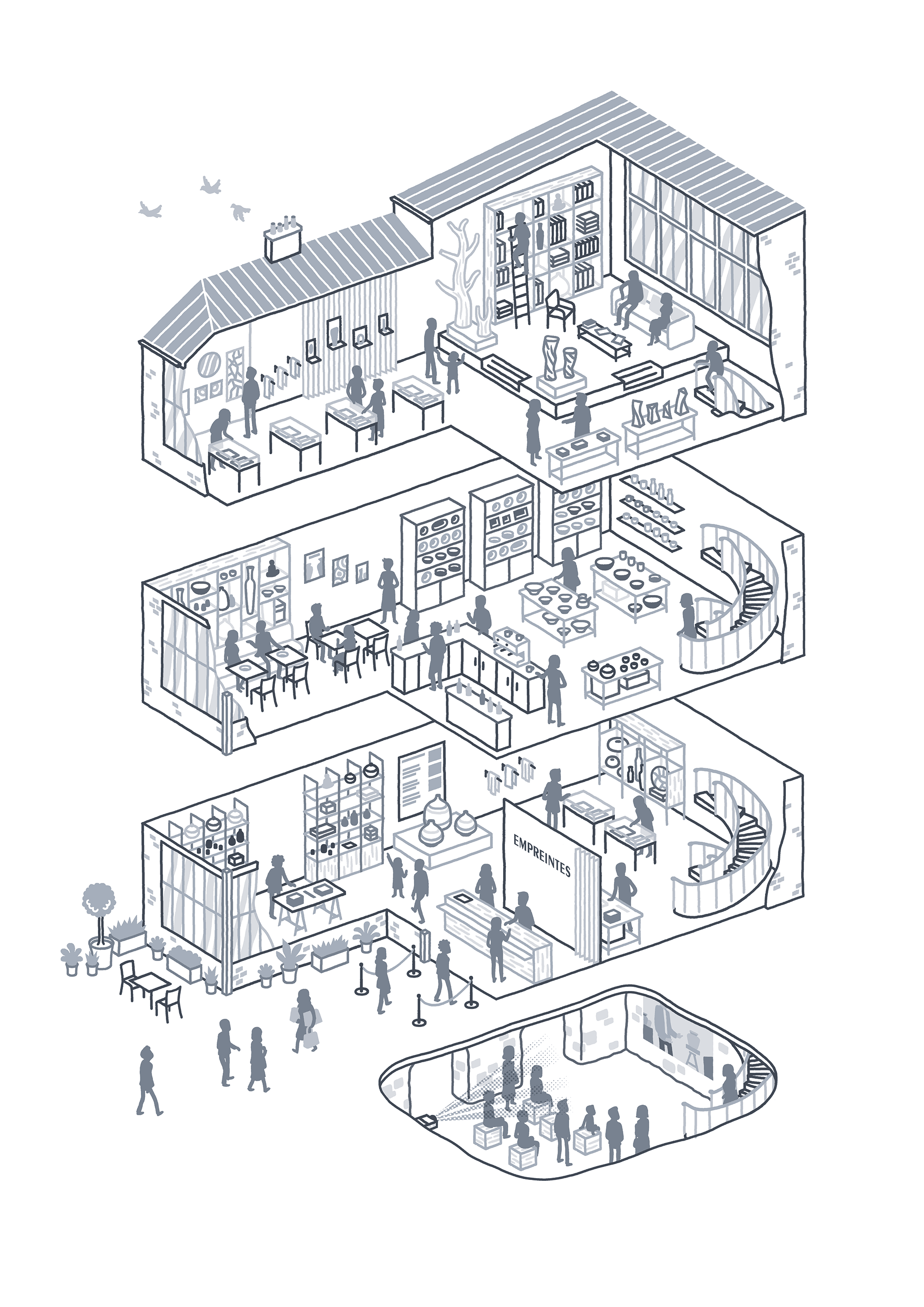 THOMAS VIEILLE, auteur et illustrateur.  